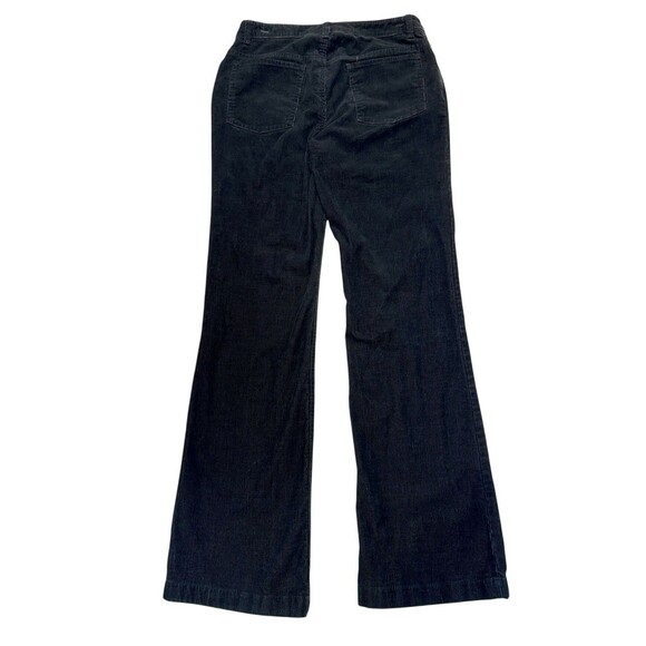 Jones New York Sport Trousers 4 Black Corduroy Stretch Mid Rise Bootcut Classic - Picture 6 of 9